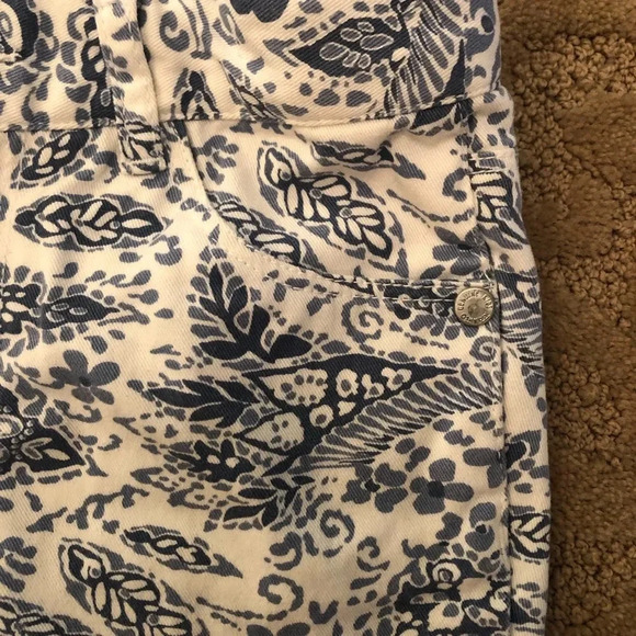 Osh kosh genuine kids 5t blue white print shorts - Picture 5 of 6